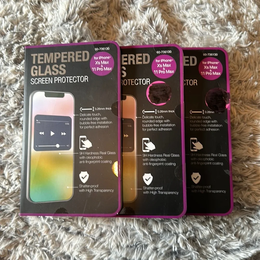 Tempered glass for iPhone XS Max & 11 pro max